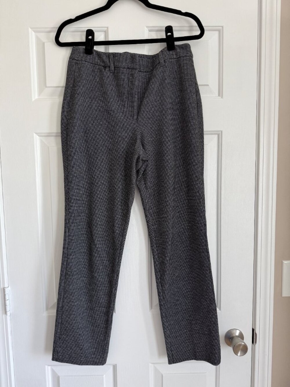 WHBM houndstooth slim trouser